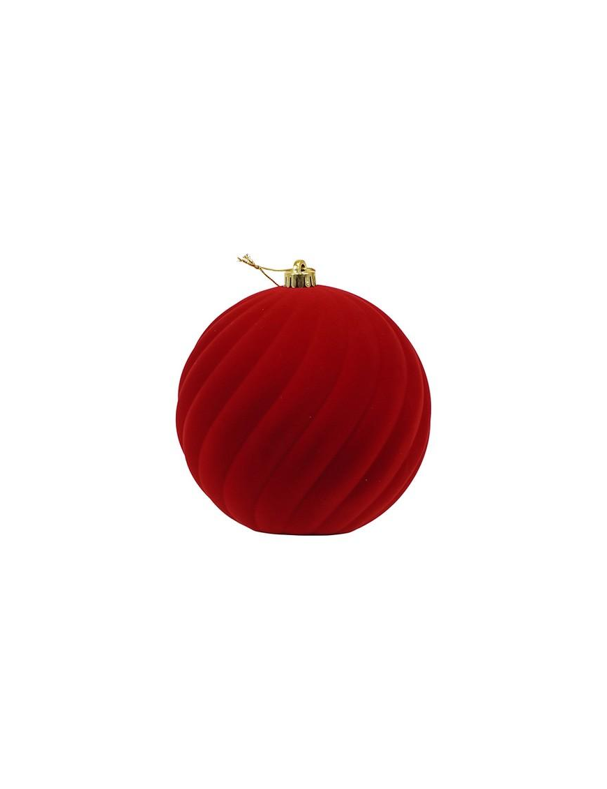 SFERA VELLUTO ROSSO 20cm