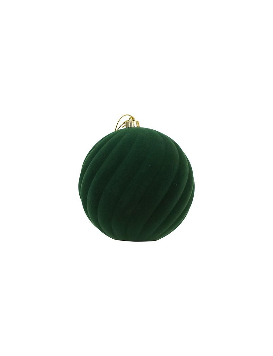 GREEN VELVET SPHERE 20cm