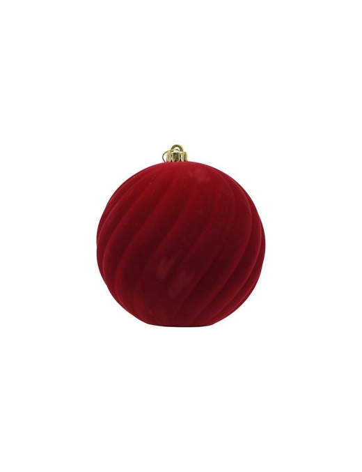 20cm BORDEAUX VELVET SPHERE