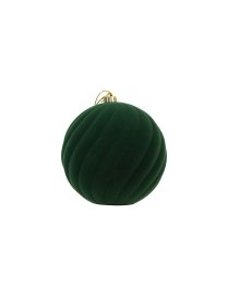 SFERA VELLUTO VERDE 25cm