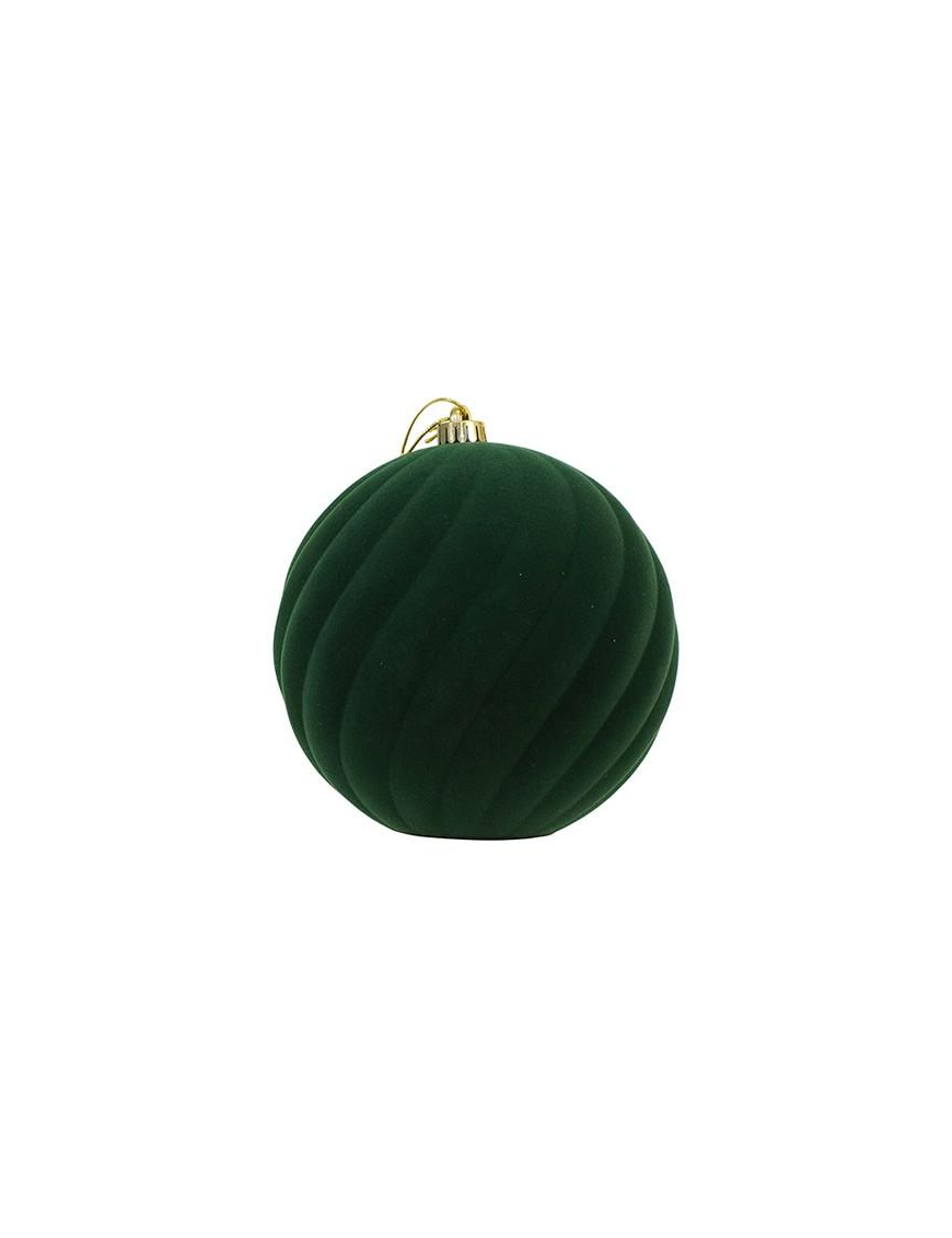 GREEN VELVET SPHERE 25cm