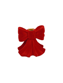 PORTACANDELA VELL. ROSSO FIOCCO 14x10x14