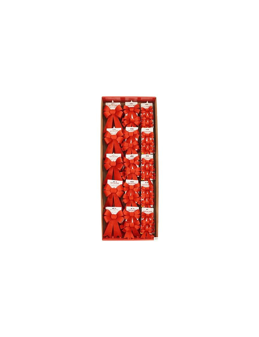 COCCARDA NATALIZIA D.A ROSSO 3 MISURE