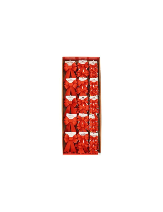 COCCARDA NATALIZIA D.A ROSSO 3 MISURE