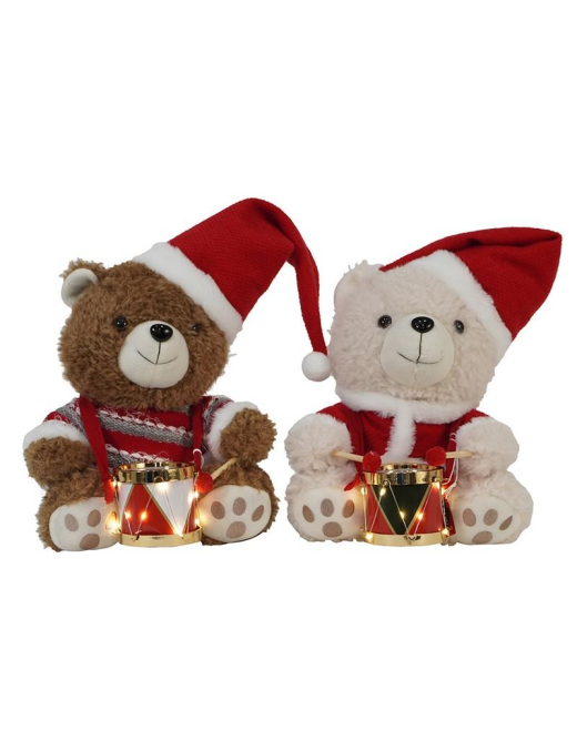 ORSO PELUCHE C/TAMBURO 53cm