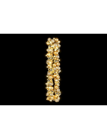 FESTONE 142 SFERE C/LED ORO 9,5x180cm