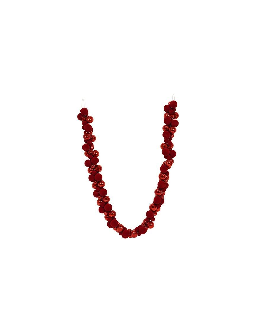 FESTONE 142 SFERE LUC/VELL.ROSSO 9,5x180