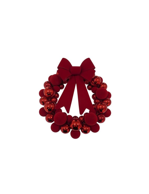 DIETROPORTA SFERE LUC/VELL ROSSO 35cm