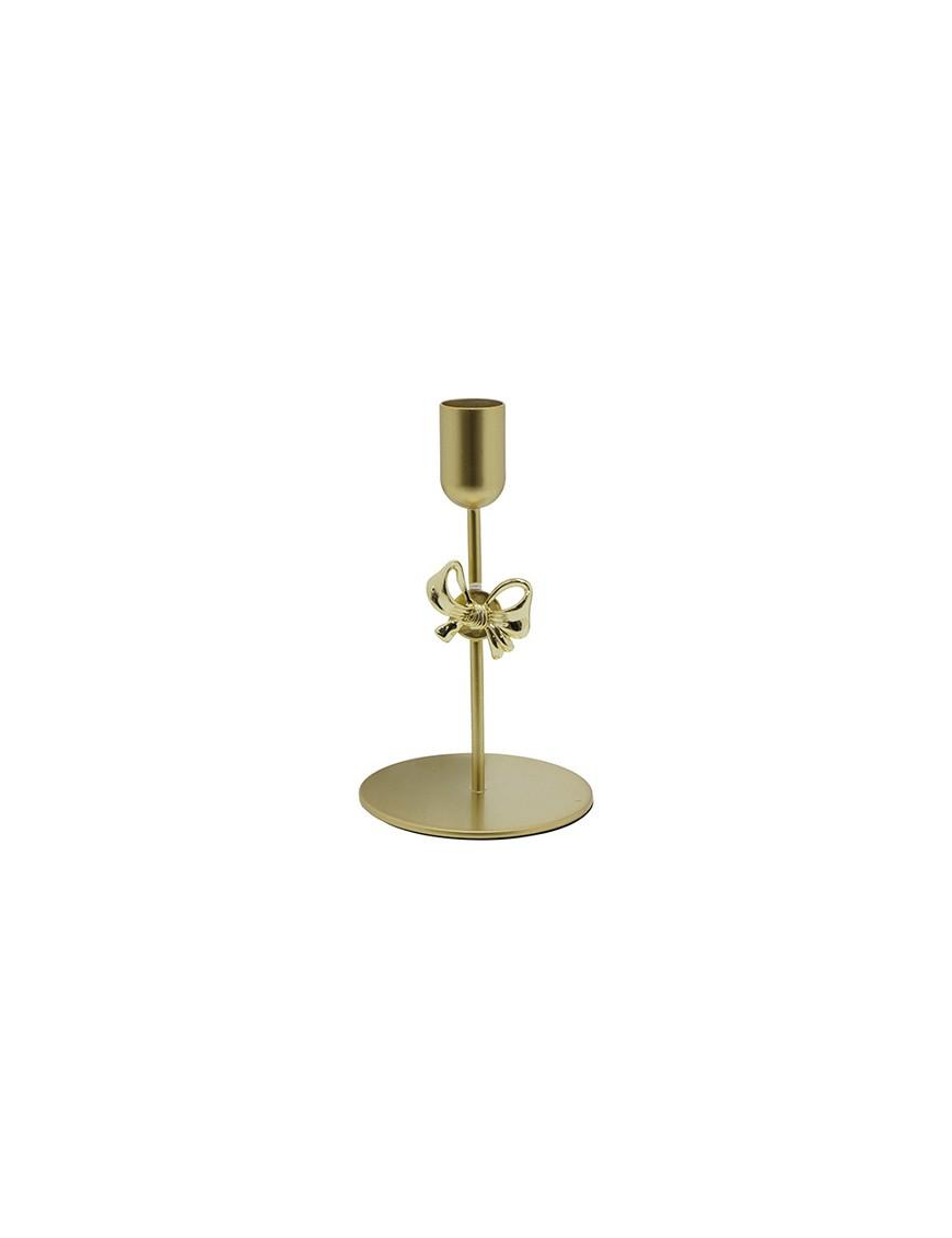 CANDELABRO ORO 1P 8,7x15cm