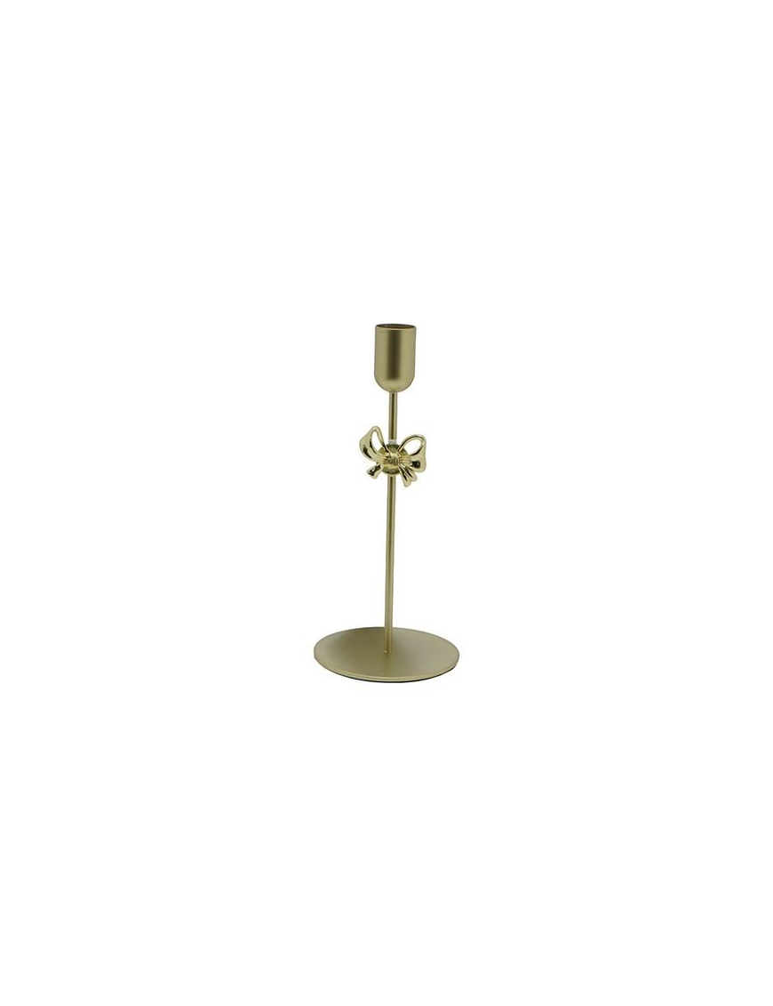 CANDELABRO ORO 1P 8,7x20cm