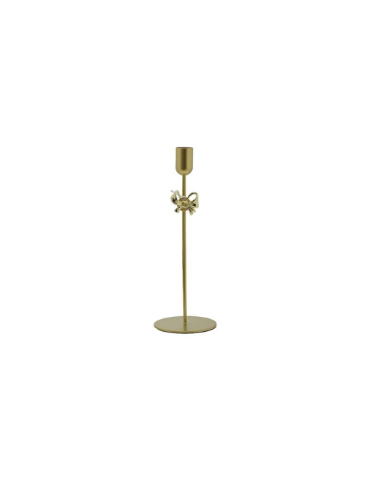 CANDELABRO ORO 1P 8,7x25cm