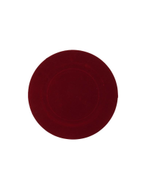 SOTTOPIATTO VELLUTO ROSSO 32,7cm