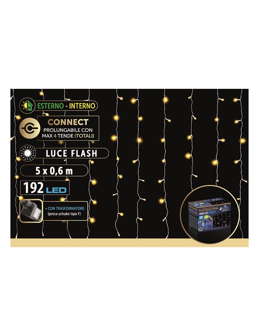 CLASSIC LED EST. TENDA 5x0,6mt CONNECT