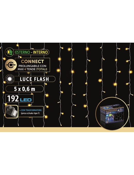 CLASSIC LED EST. TENDA 5x0,6mt CONNECT