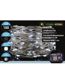 BIANCO MICROLED CAVO ARG. 180 9+5mt