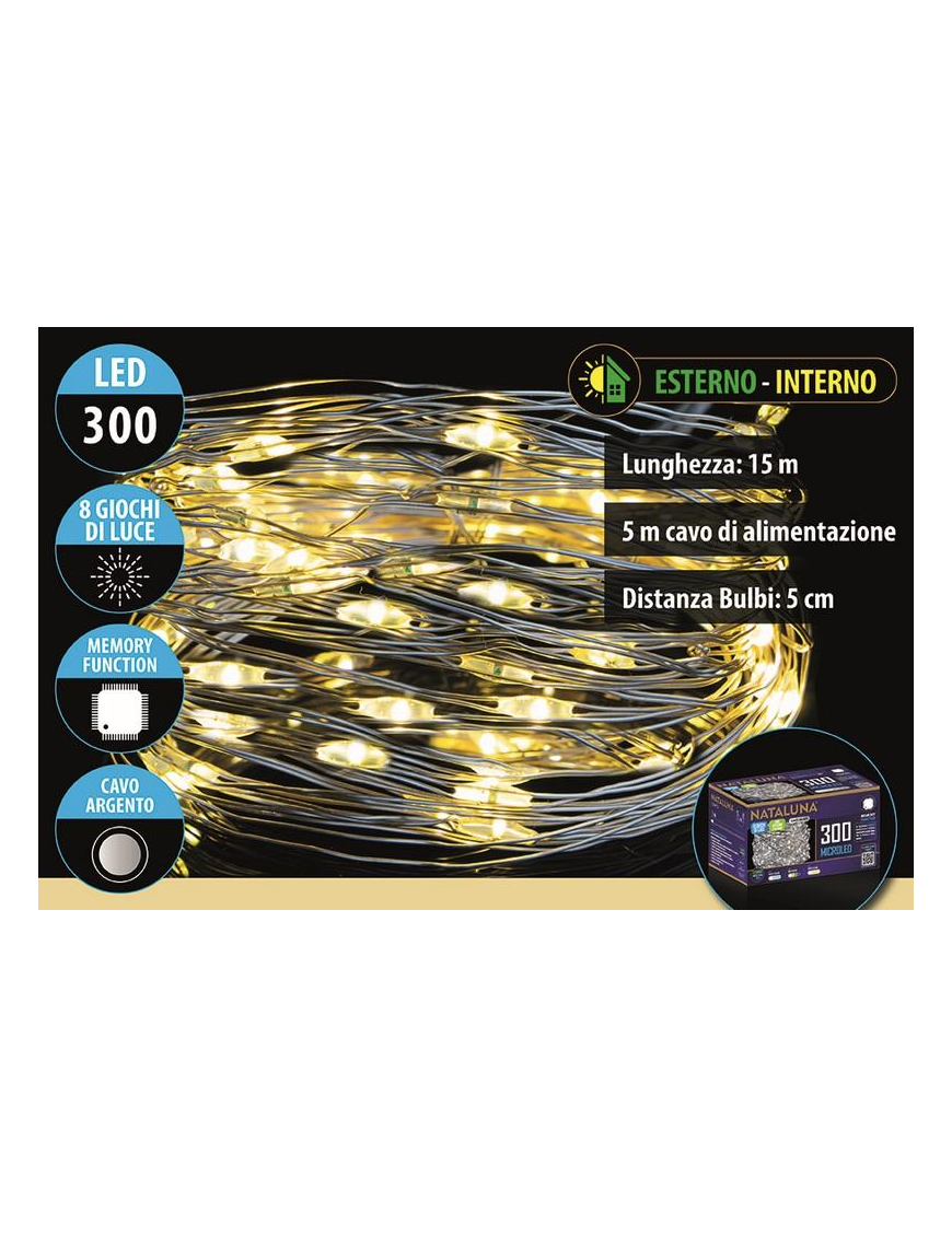 CLASSIC MICROLED CAVO ARG. 300 15+5mt