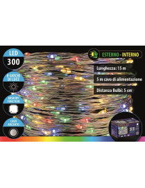 MULTICOLOR MICROLED CAVO ARG 300 15+5mt