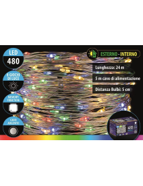 MULTICOLOR MICROLED CAVO ARG 480 24+5mt