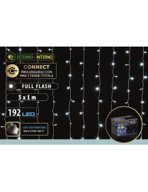 BIANCO LED EST. TENDA  3x1mt CONNECT
