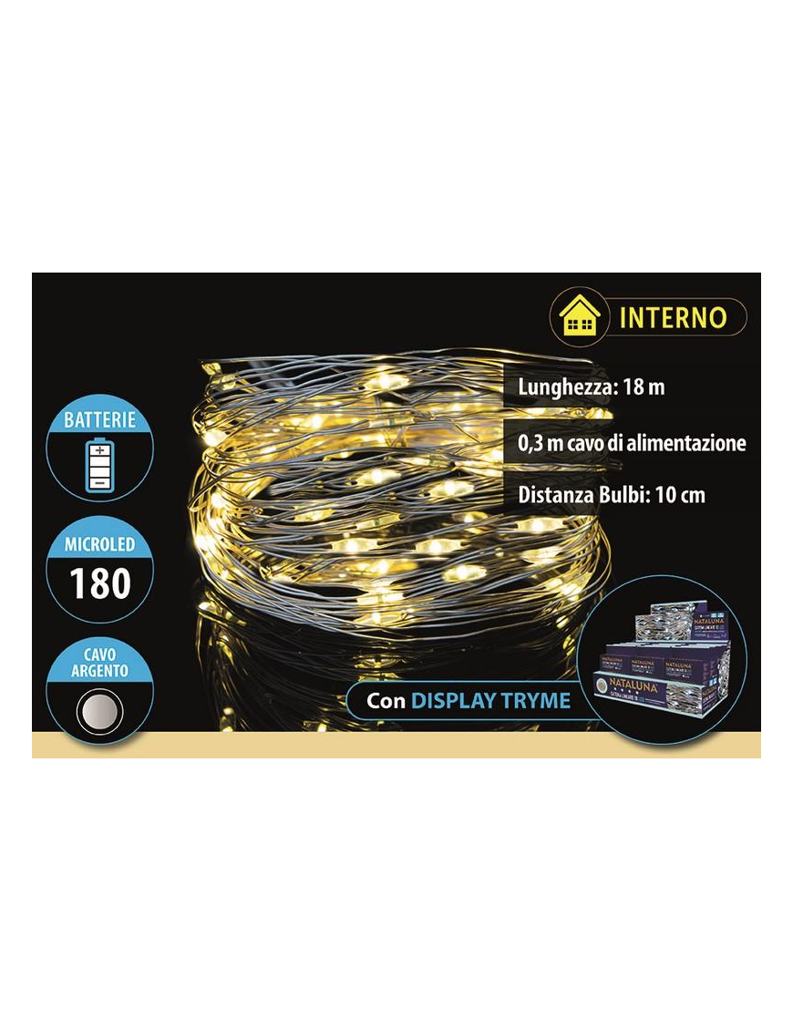 CLASSIC   180MICROLED A BATT. 18mt U.INT