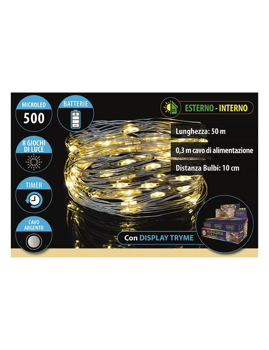 CLASSIC  500MICROLED A BATT. 50mt U.EST