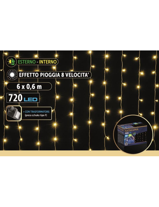 CLASSIC TENDA EFF.PIOGGIA 6x0,6mt 720L