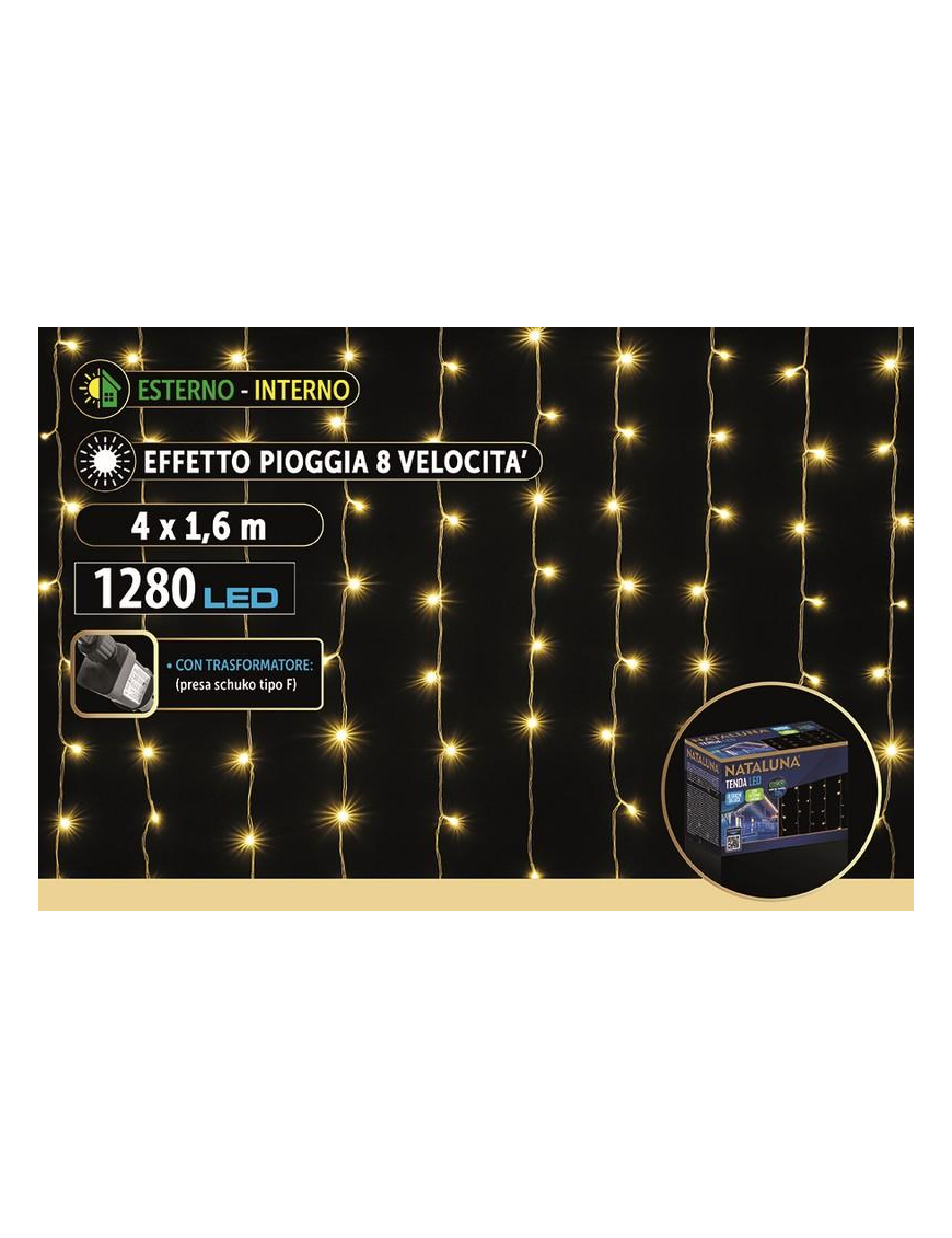 CLASSIC TENDA EFF.PIOGGIA 4x1,6mt 1280L