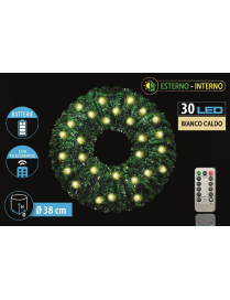 CLASSIC CORONA VERDE d.38cm C/30LED