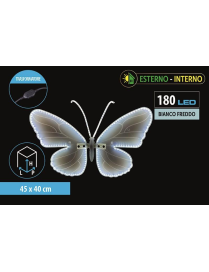 BIANCO FARFALLA 180LED 45x40cm