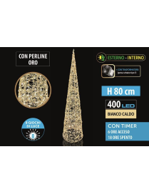 CLASSIC MET. ALBERO  80cm 400 LUCI