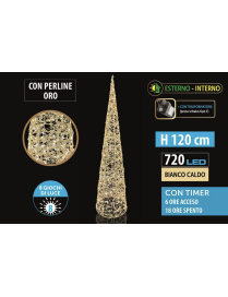 CLASSIC MET. ALBERO 120cm 720 LUCI
