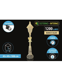 CLASSIC MET. LAMPIONE 180cm 1200 LUCI