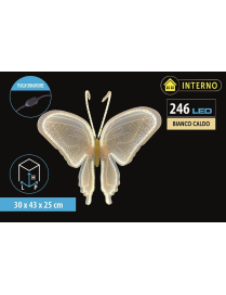 CLASSIC FARFALLA 246LED 30x43x25cm