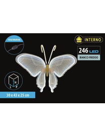 BIANCO FARFALLA 246LED 30x43x25cm