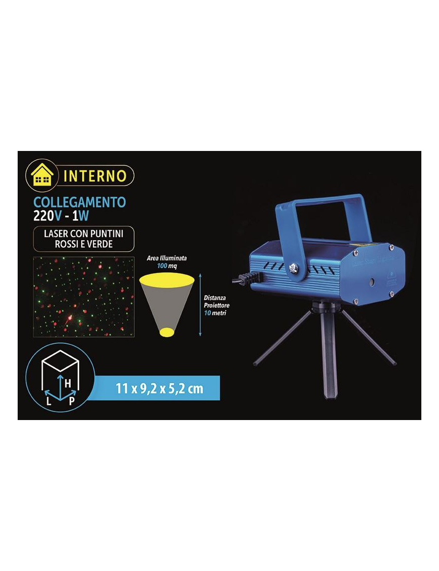 PROIETTORE LASER INTERNO 6112077