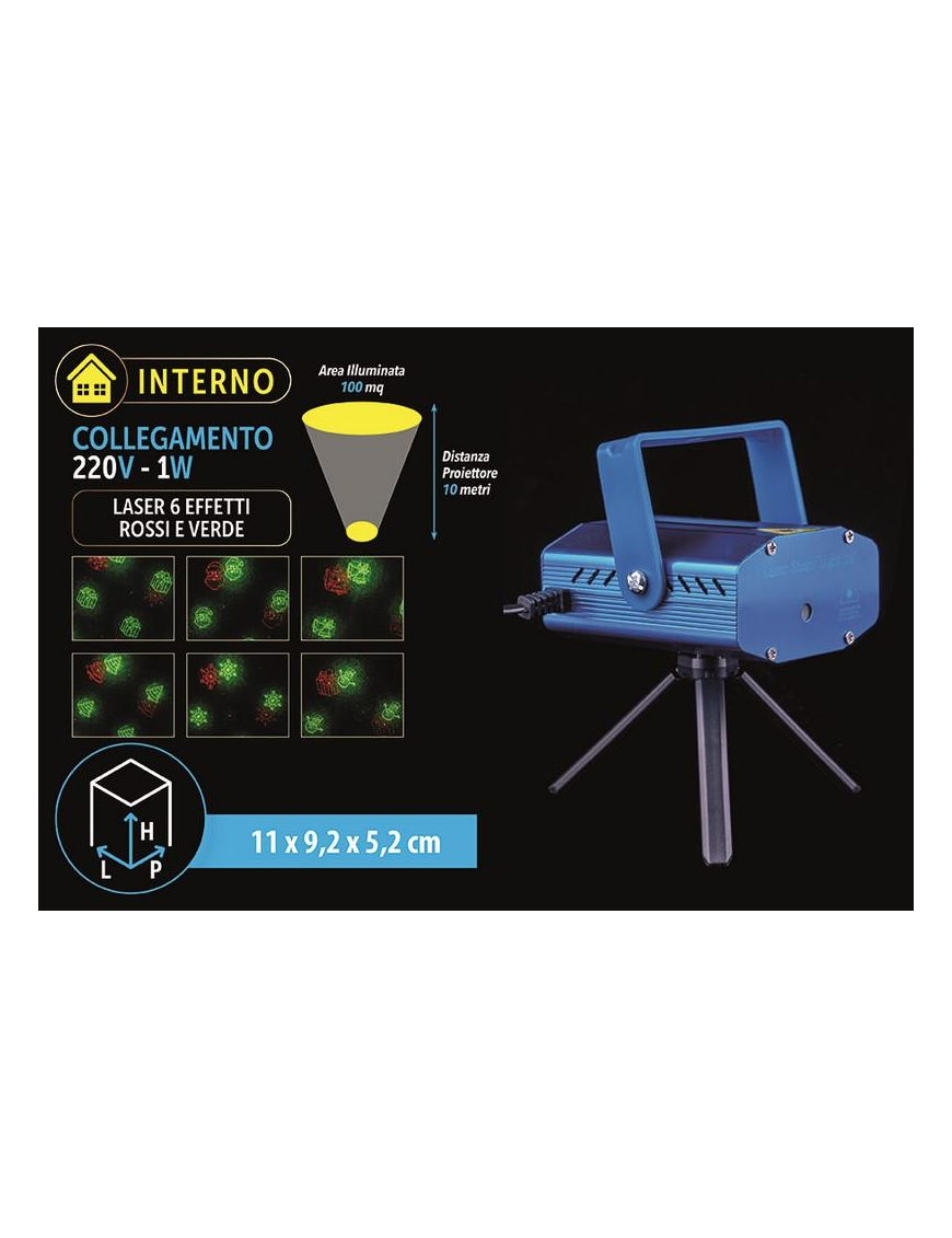 PROIETTORE LASER INTERNO 6112078