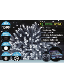 BIANCO CAVO T. 1500LED U.EST 75+5mt