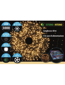 CLASSIC CAVO V. CLUSTER 3000LED 60+5mt