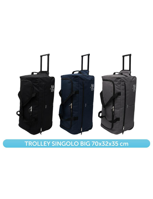 L.TRAVEL TROLLEY 3COL. 70x32x35cm 681404