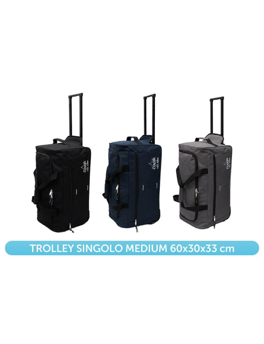 L.TRAVEL TROLLEY 3COL. 60x30x33cm 681404