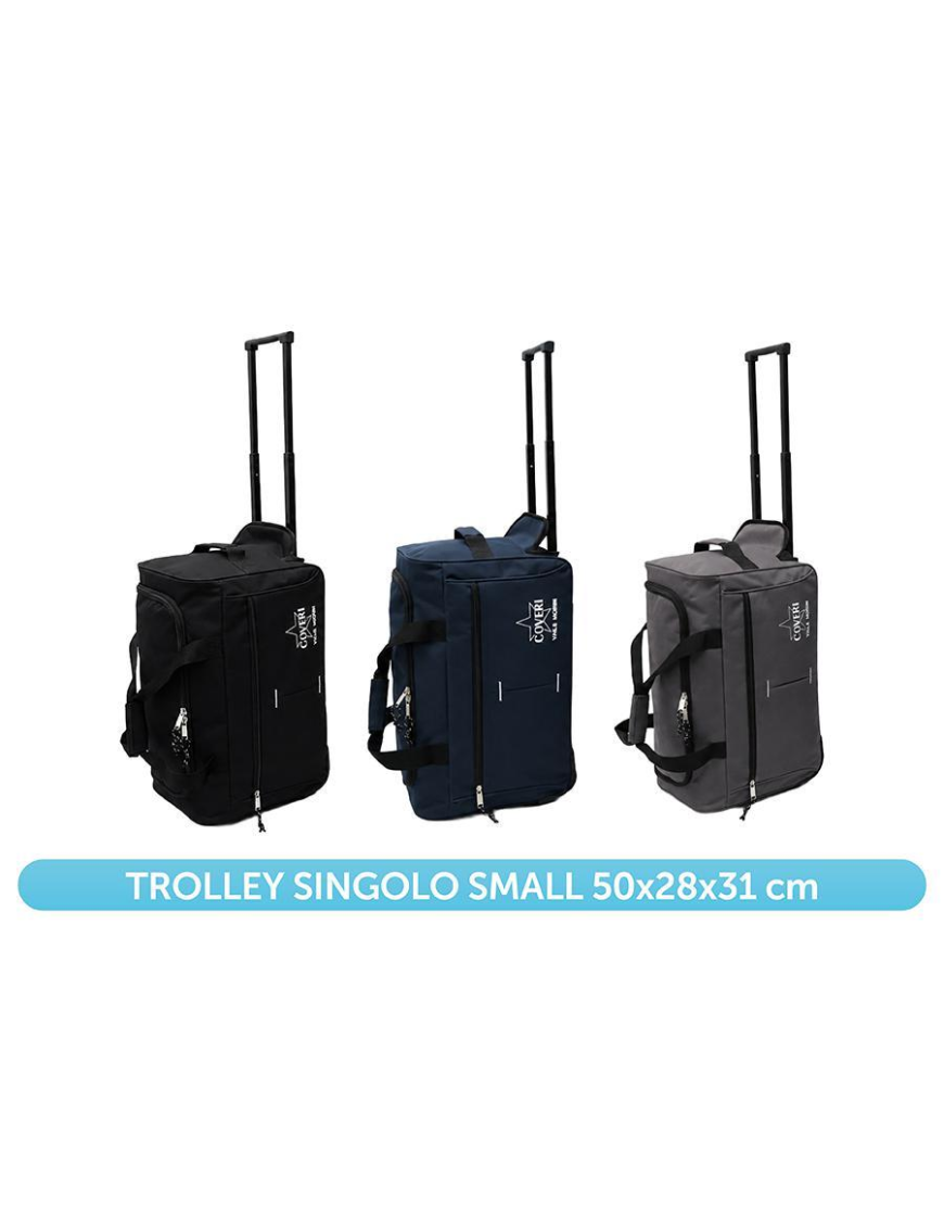 L.TRAVEL TROLLEY 3COL. 50x28x31cm 681403