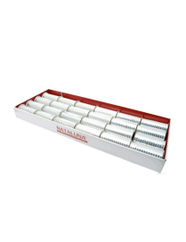 NASTRO ARGENTO RIGATO 11,3x270$$