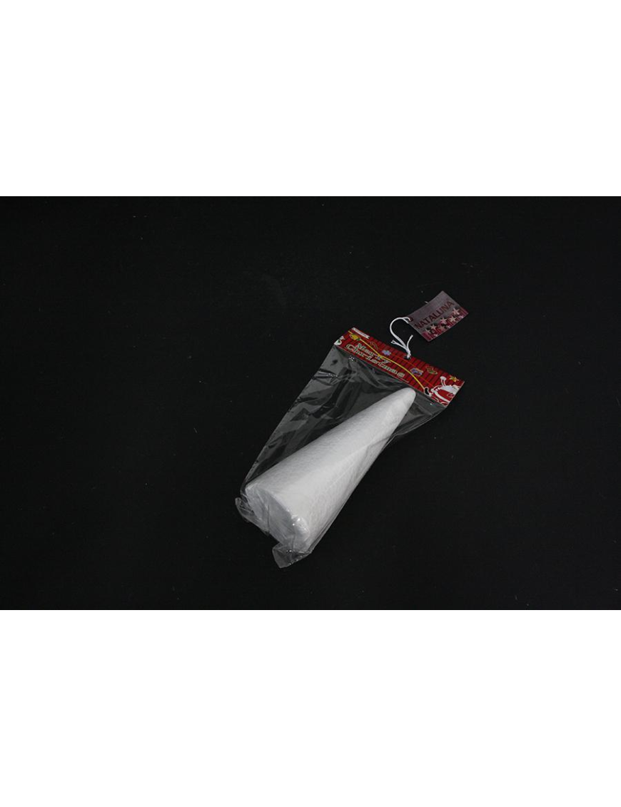 CONE X DECOUPAGE IN POLYSTYRENE 19x8x8cm 1 piece