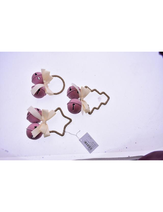 APPENDINO C/CAMPANELLE ROSA 6cm $$