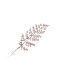 L.GLITTER ROSA FOGLIA 35cm 31882617 $$