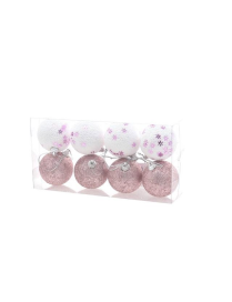 DEC.73A ROSA SFERE  6cm 8pz 40729277 $$