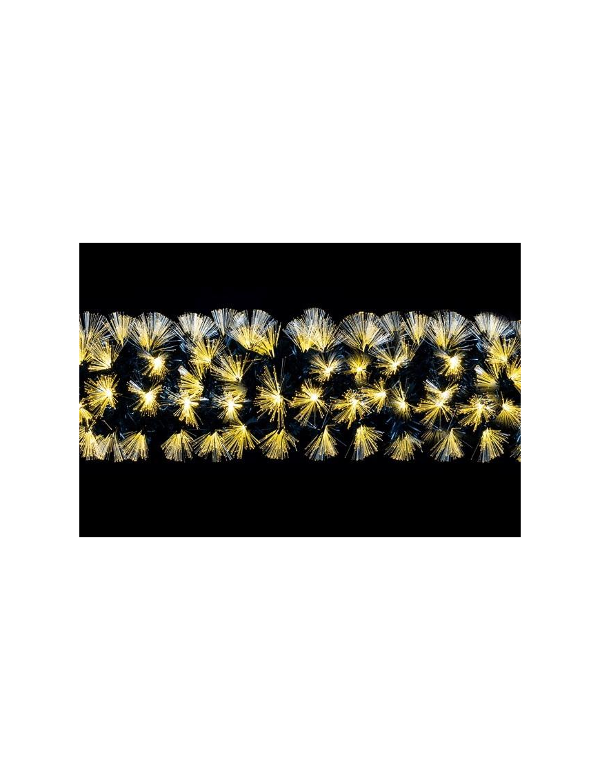 CLASSIC FESTONE NERO 20x200cm 112LED$$
