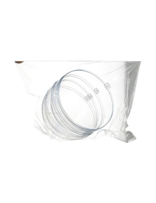 TRANSPARENT BALL 8cm 2 pieces