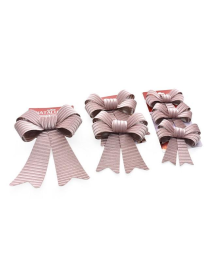 COCCARDA NATALIZIA ROSA 3MIS 31061164$$
