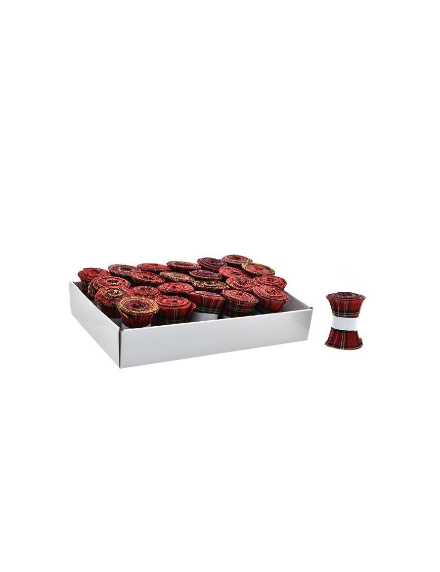 SPIRALE ROSSO/VERDE NASTRO CENTIMETRI12x1,8 METRI